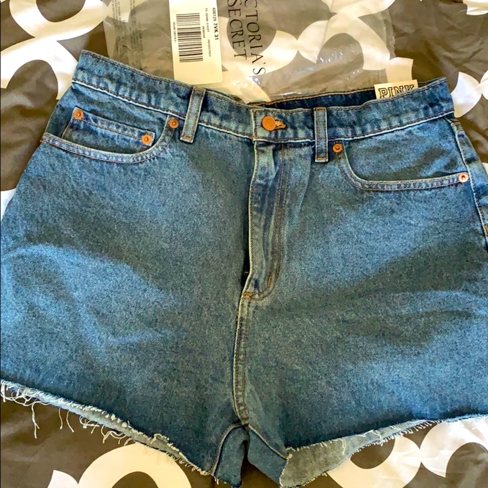 High Wasted Cut Off Victoria Secret Shorts